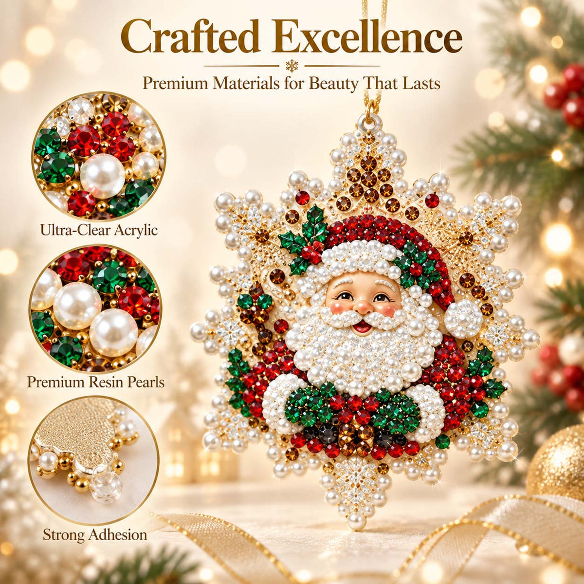🔥Zolmeriq™ Christmas DIY Painting Hanging Ornaments Set🎄🎁