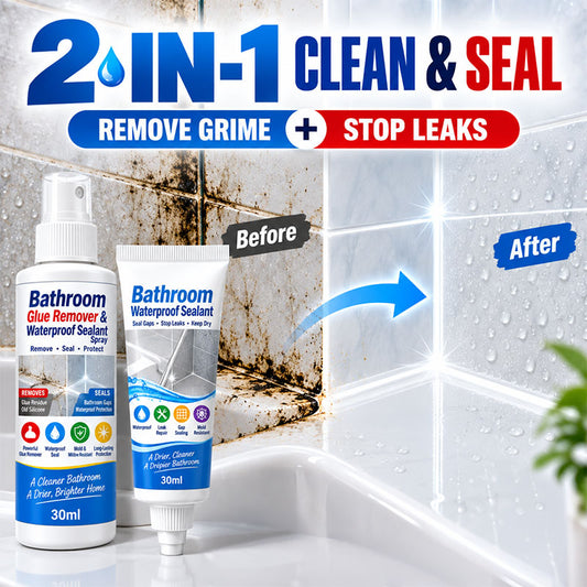 Zolmeriq™ Bathroom Glue Remover and Waterproof Sealant Set