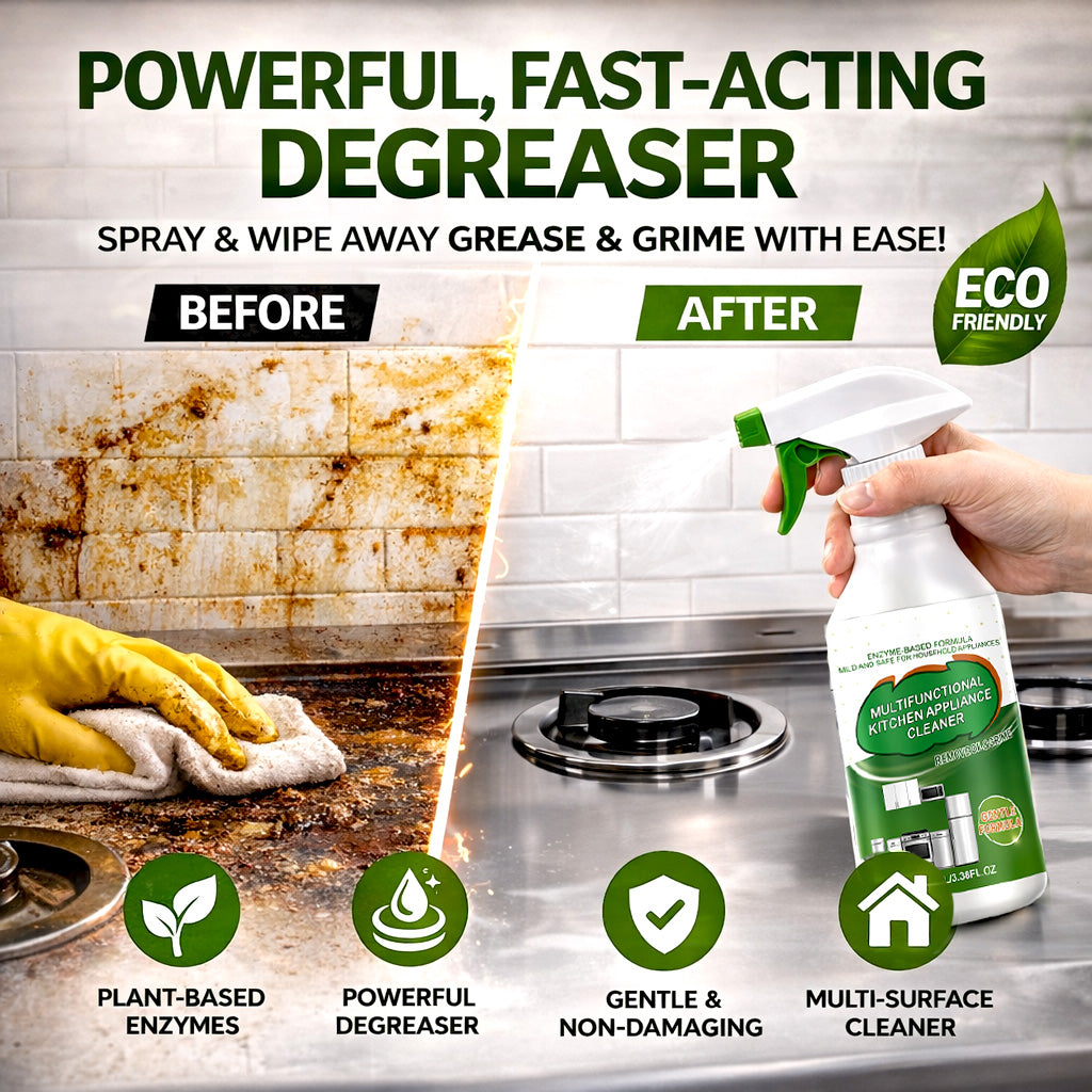 ✨ Zolmeriq™ Enzyme Foam Cleaner | Instantly Cuts Through Grease