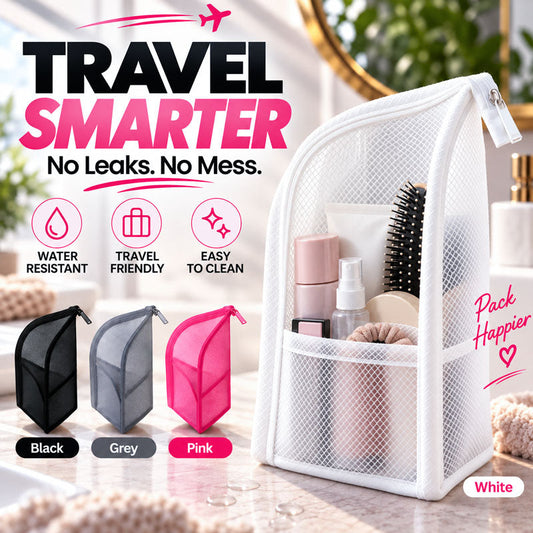 🧳🧴 Travel Toiletry Bag – Lightweight, compact & organized ✨