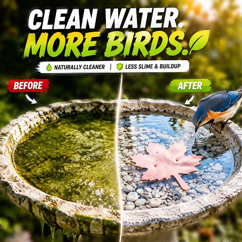 🍁Zolmeriq™ Universal Fit Bird Bath Purifier