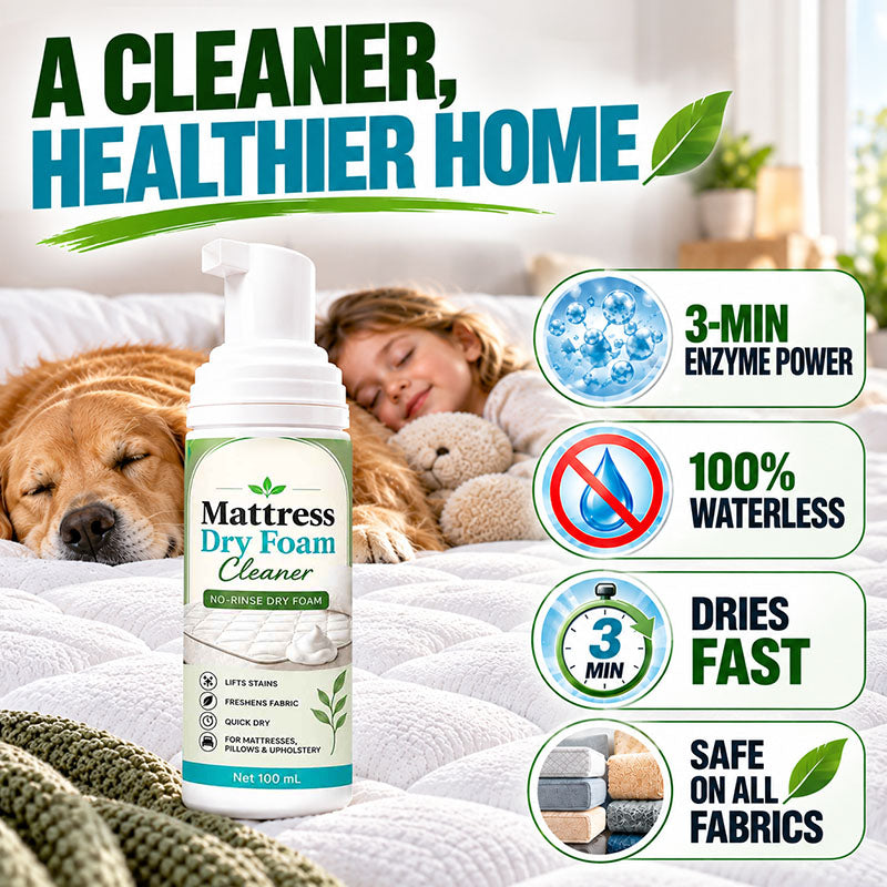 Zolmeriq™ ACTIVE-ENZYME NO-RINSE MATTRESS DRY CLEANER