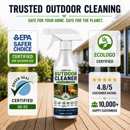🌿 LIMITED-TIME 50% OFF! Outdoor Surface Cleaner Spray, Fast Acting Stain Remover for Patio, Wooden Furniture & Outdoor Surfaces (offer)