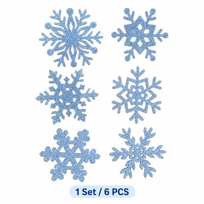❄Zolmeriq™ Glowing Snowflake Night Light Wall Stickers💡 (offer)