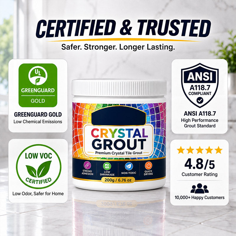 High-Strength Waterproof Crystal Tile Grout