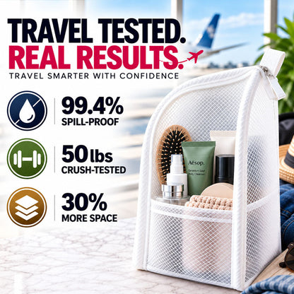 🧳🧴 Travel Toiletry Bag – Lightweight, compact & organized ✨