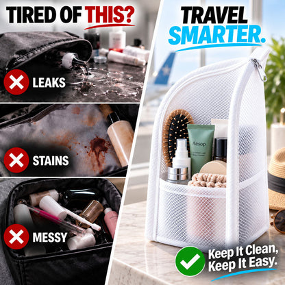 🧳🧴 Travel Toiletry Bag – Lightweight, compact & organized ✨