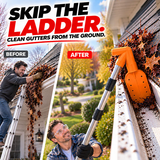 ✨Zolmeriq™ No-Climb Gutter Cleaning Tool