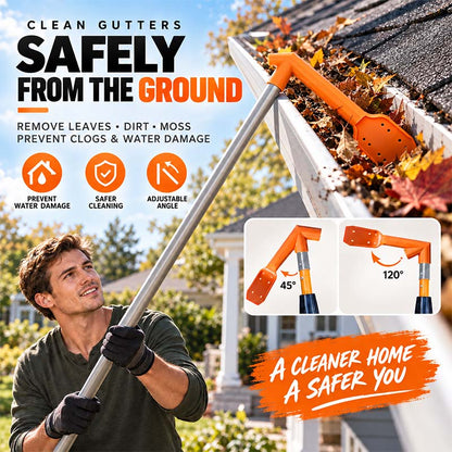 ✨Zolmeriq™ No-Climb Gutter Cleaning Tool (OFFER)