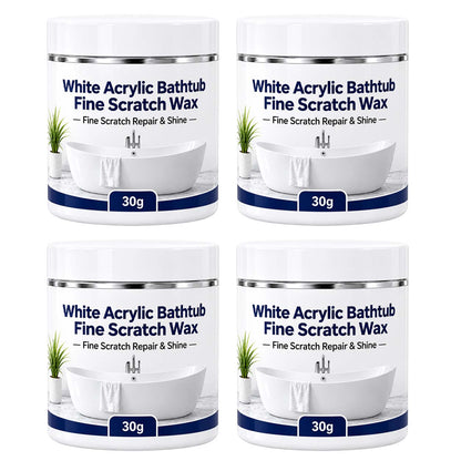 Zolmeriq™ White Acrylic Bathtub Fine Scratch Repair Wax （offer)