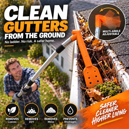 ✨Zolmeriq™ No-Climb Gutter Cleaning Tool (OFFER)