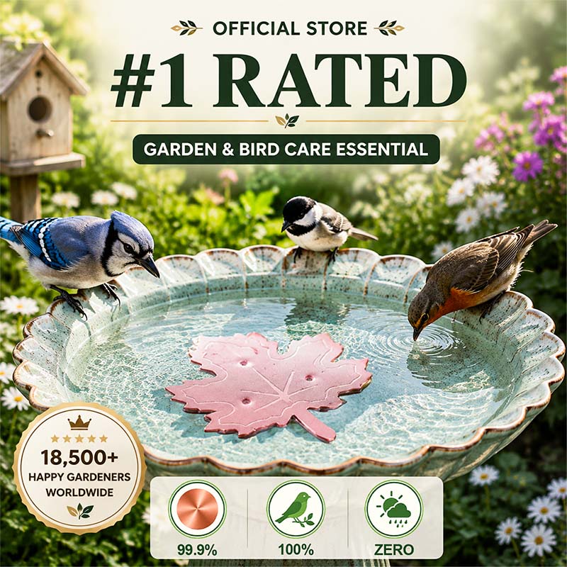 🍁Zolmeriq™ Universal Fit Bird Bath Purifier