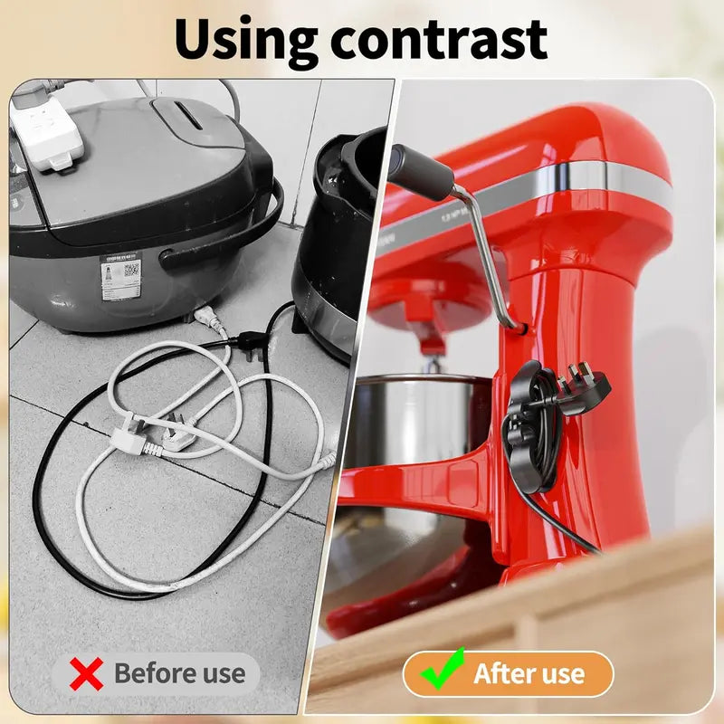 Zolmeriq™ Kitchen Appliance Cord Organizer Hooks (OFFER)