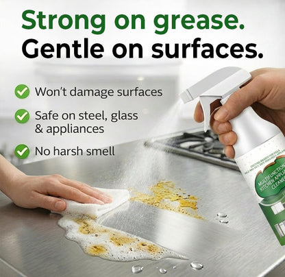 ✨ Zolmeriq™ Enzyme Foam Cleaner | Instantly Cuts Through Grease