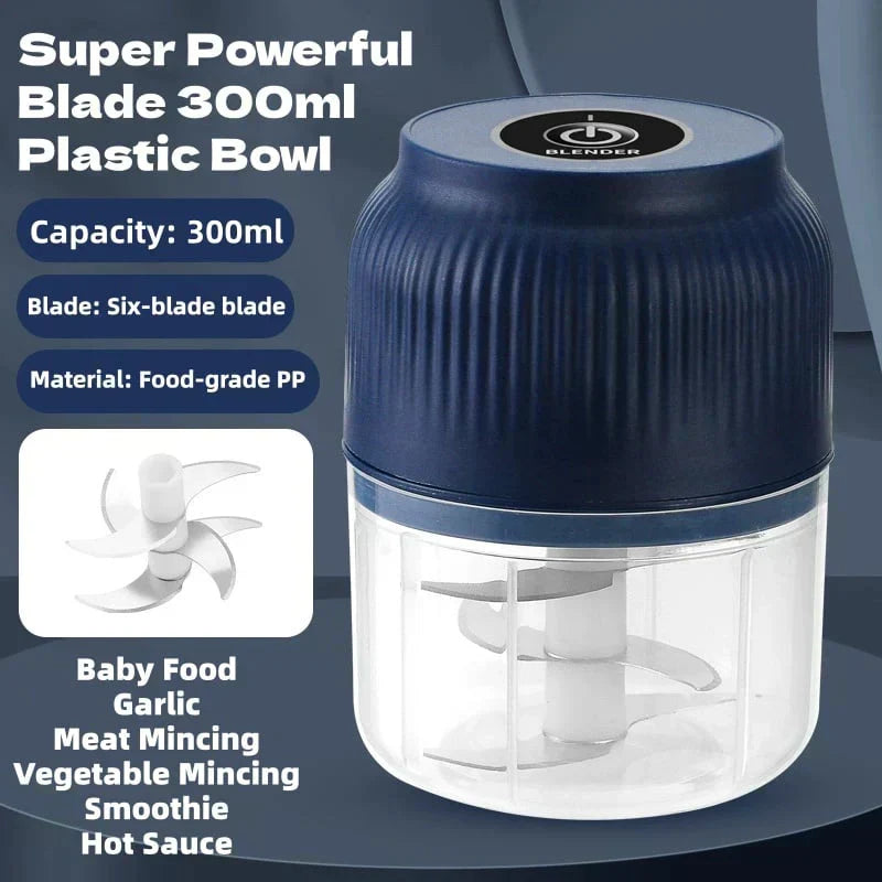 One-Touch Electric Food Chopper & Mincer