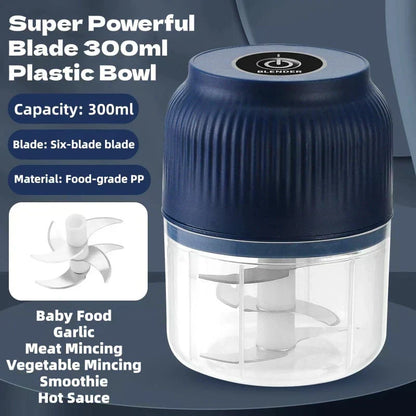 One-Touch Electric Food Chopper & Mincer