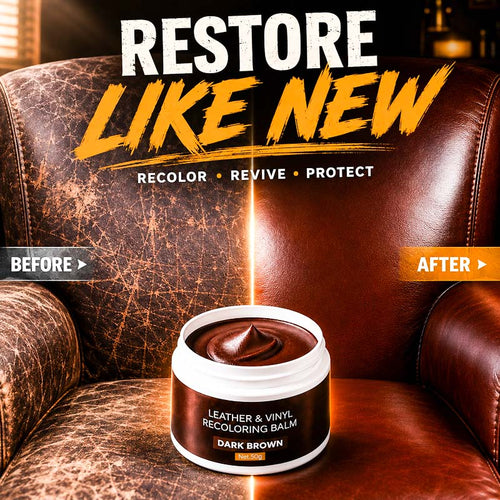 Zolmeriq™ Leather Repair Paste – Fills scratches & scuffs, restores texture. 💺🛡️