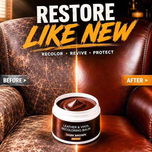 Zolmeriq™ Leather Repair Paste – Fills scratches & scuffs, restores texture. 💺🛡️