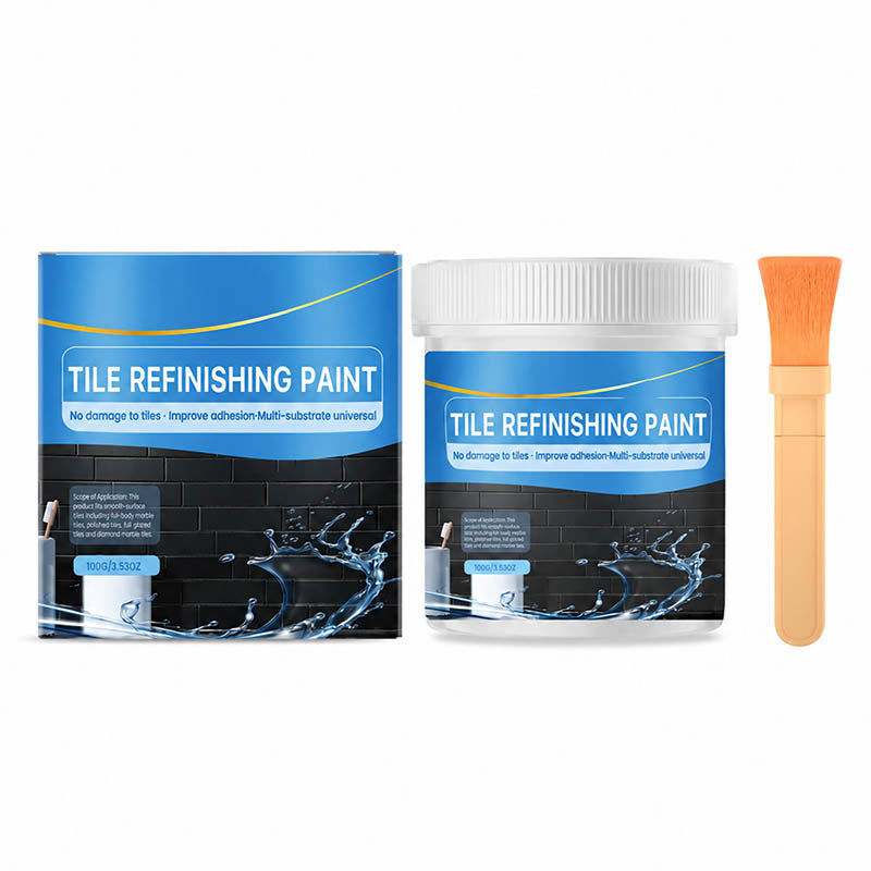 Zolmeriq™ White Tile Refinishing Paint with Brush