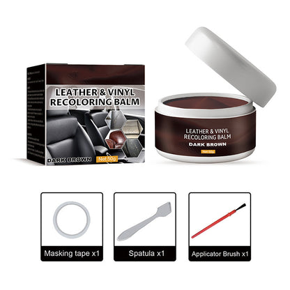 Zolmeriq™ Leather Repair Paste – Fills scratches & scuffs, restores texture. 💺🛡️