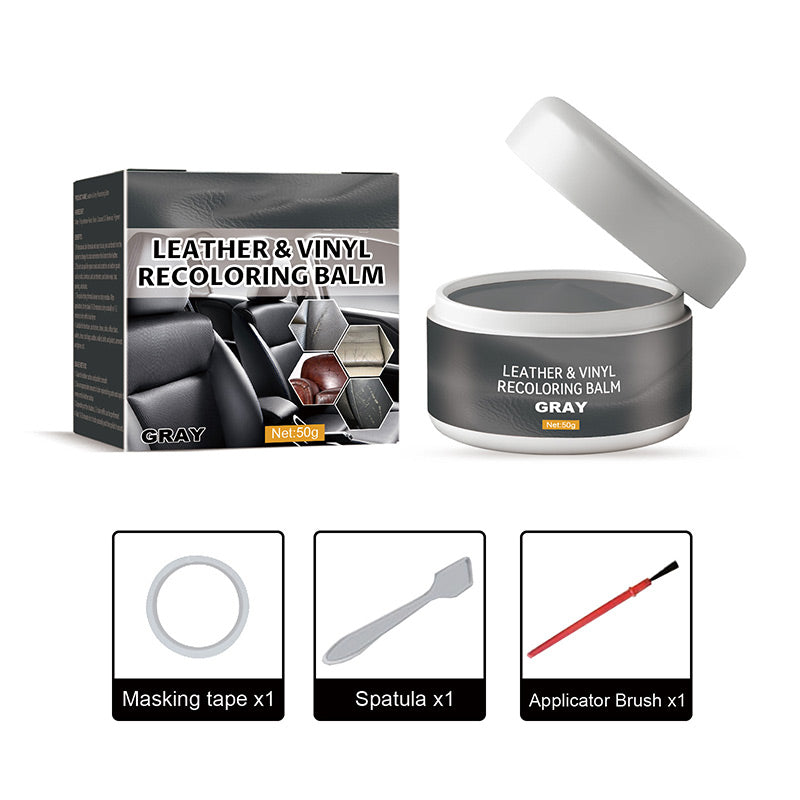 Zolmeriq™ Leather Repair Paste – Fills scratches & scuffs, restores texture. 💺🛡️