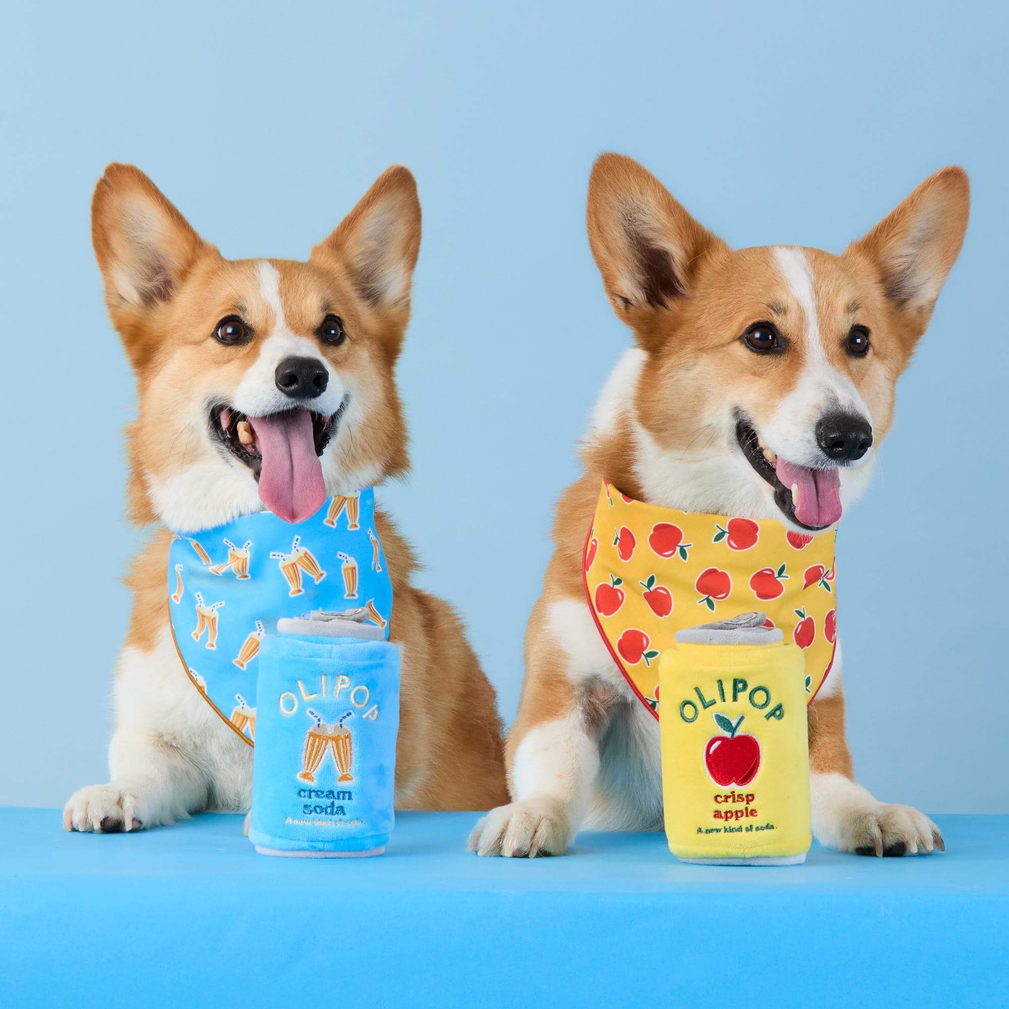 OLIPOP x TFD Cream Soda Dog Bandana