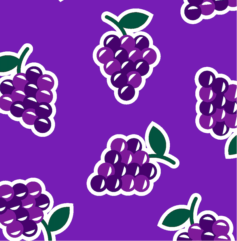 OLIPOP x TFD Classic Grape Dog Bandana