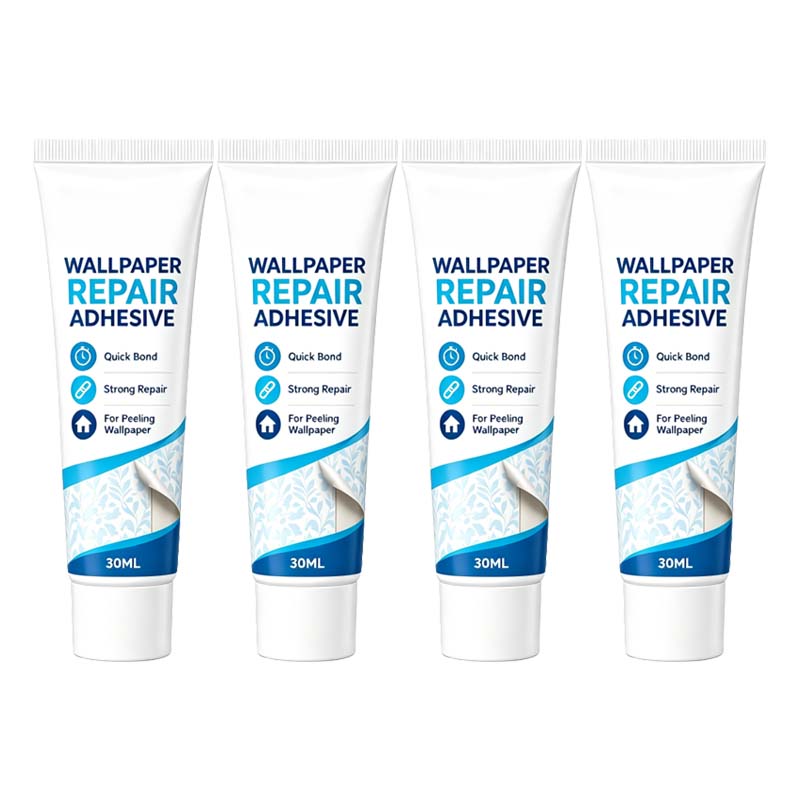 🛡️Zolmeriq™ Heavy-Duty Wallpaper Adhesive – invisible clear finish, no residue or bumps.  🔧💚 (offer)