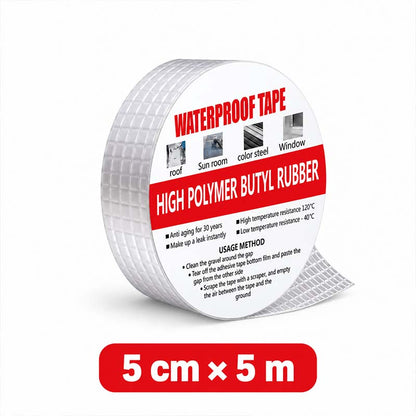 Zolmeriq™ Heavy-Duty Waterproof Foil Tape — Instant Leak Stop