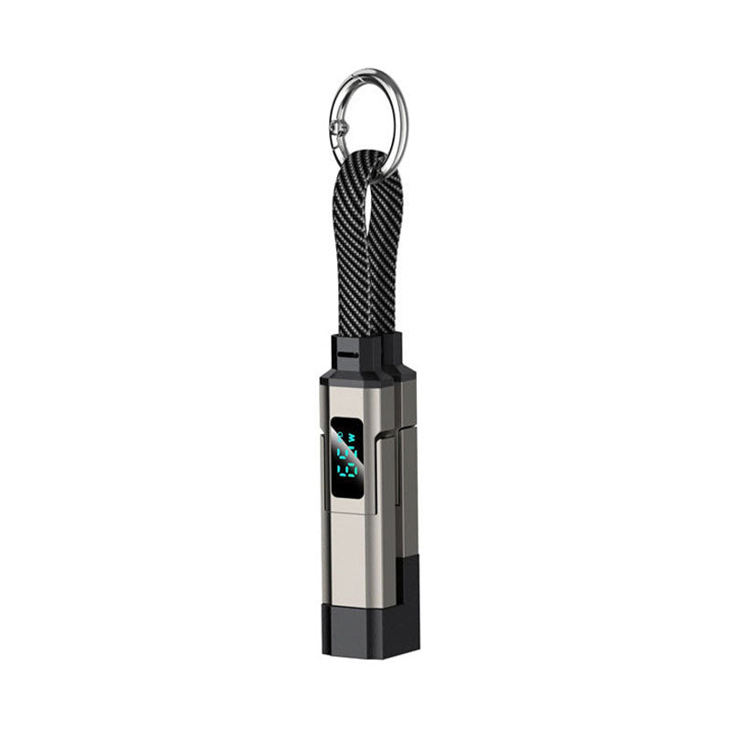Zolmeriq™4-in-1 Digital Display Keychain Charging Cable