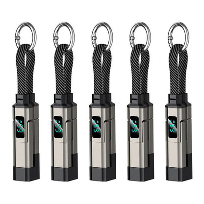 🔥Zolmeriq™ 4-in-1 Digital Display Keychain Charging Cable (offer)