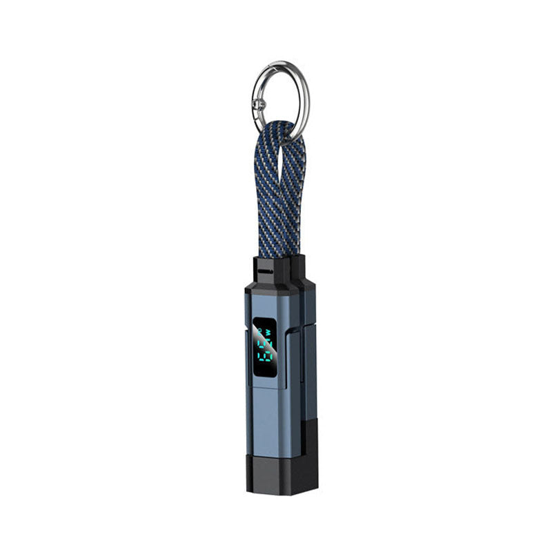 Zolmeriq™4-in-1 Digital Display Keychain Charging Cable