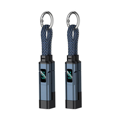 🔥Zolmeriq™ 4-in-1 Digital Display Keychain Charging Cable (offer)