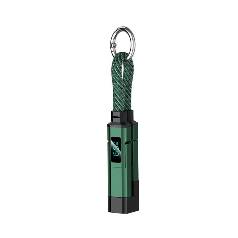 Zolmeriq™4-in-1 Digital Display Keychain Charging Cable