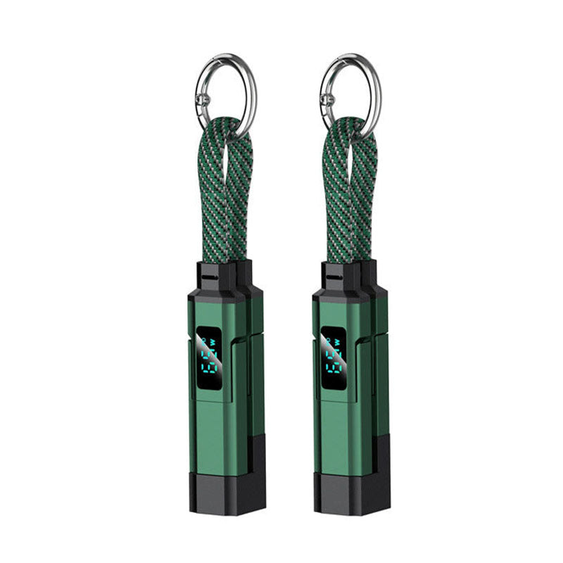 🔥Zolmeriq™ 4-in-1 Digital Display Keychain Charging Cable (offer)
