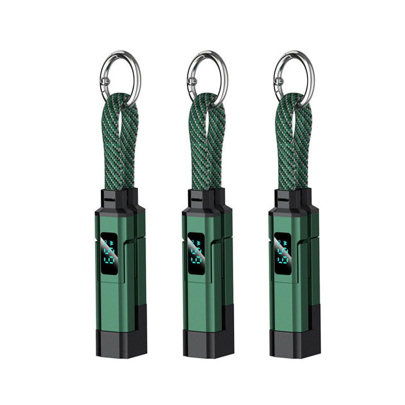 🔥Zolmeriq™ 4-in-1 Digital Display Keychain Charging Cable (offer)