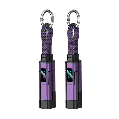 🔥Zolmeriq™ 4-in-1 Digital Display Keychain Charging Cable (offer)