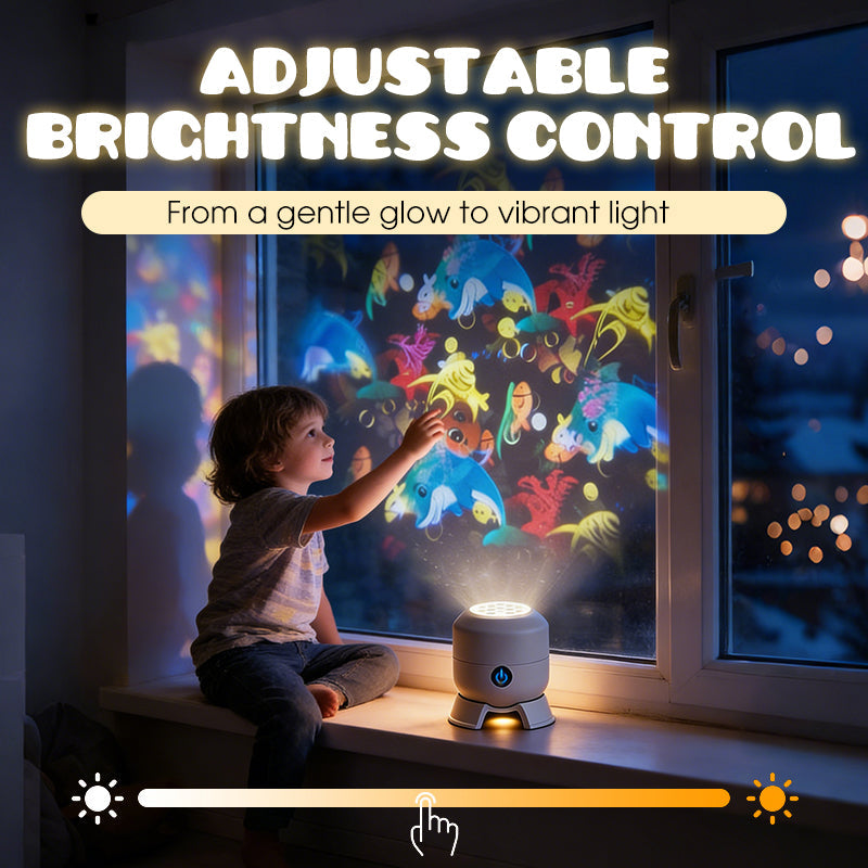 Zolmeriq™ Dynamic Rotating LED Projector Light