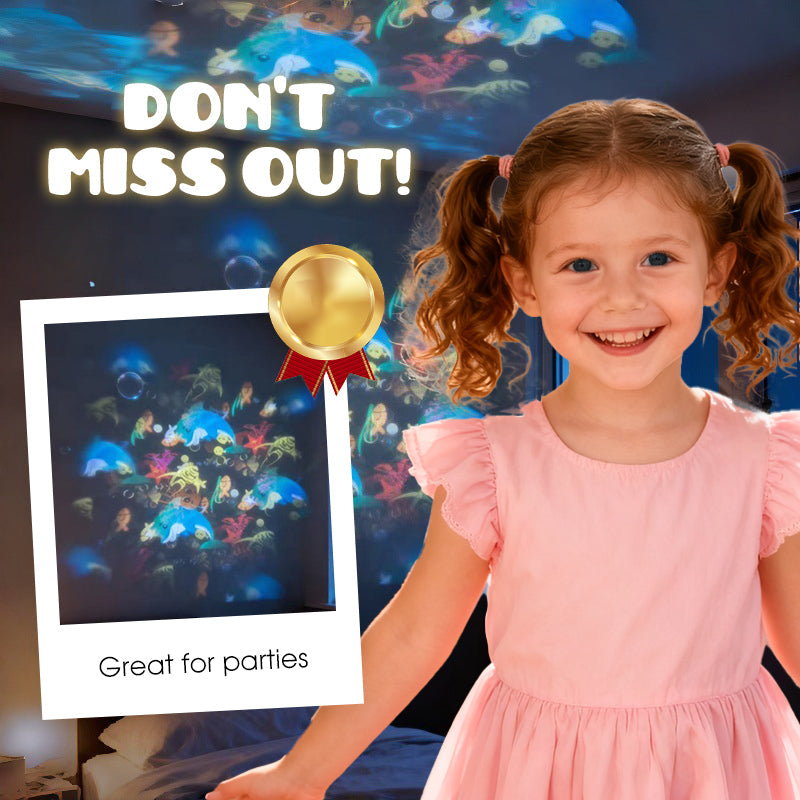 Zolmeriq™ Dynamic Rotating LED Projector Light (offer)