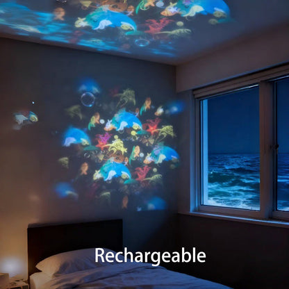 Zolmeriq™ Dynamic Rotating LED Projector Light (offer)