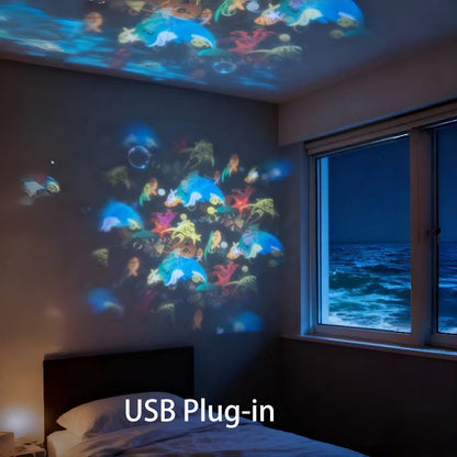 Zolmeriq™ Dynamic Rotating LED Projector Light (offer)