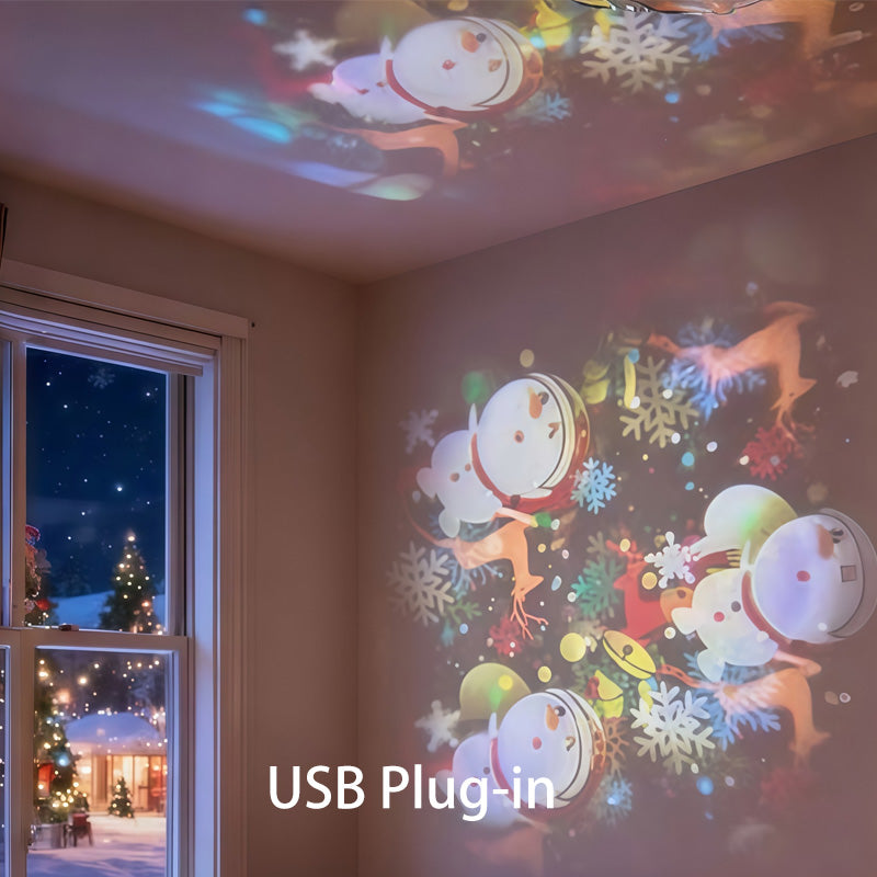 Zolmeriq™ Dynamic Rotating LED Projector Light (offer)