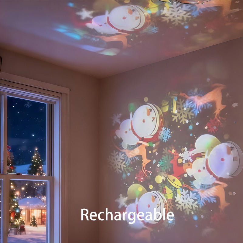 Zolmeriq™ Dynamic Rotating LED Projector Light