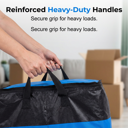 📦Collapsible Storage & Moving Bag – Heavy‑duty PE, water‑resistant. 🏠✨