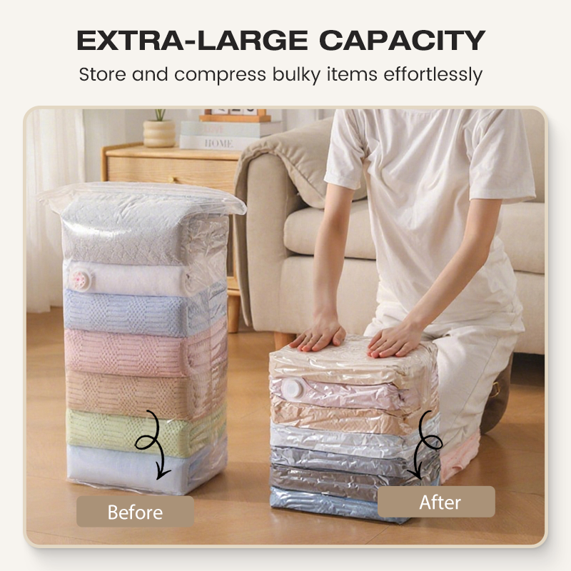 💐🧸Zolmeriq™ No-Pump Large Vacuum Storage Compression Bags