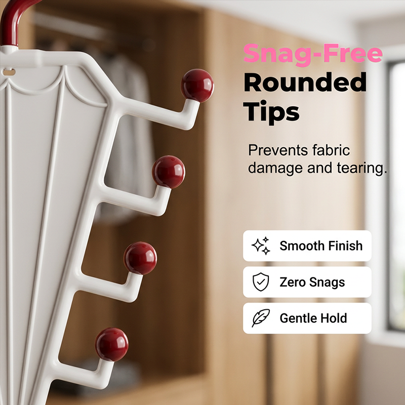 🥳Multi-Functional V-Shaped Double Sided Hanger Storage Rack (Offer)