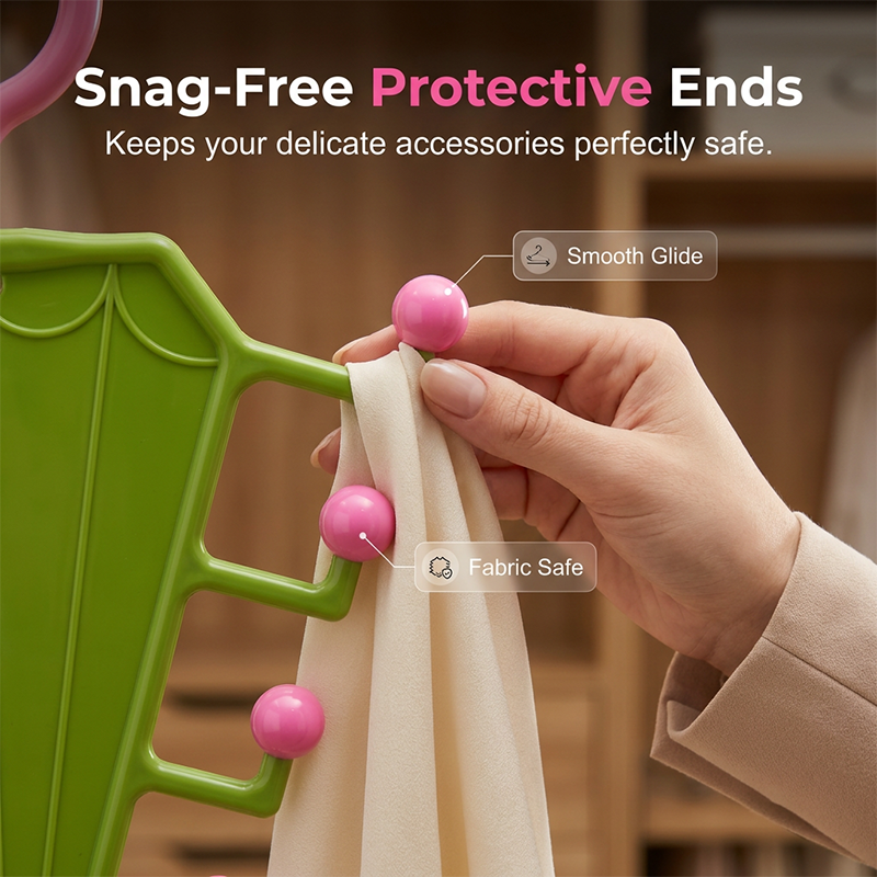 🥳Multi-Functional V-Shaped Double Sided Hanger Storage Rack (Offer)