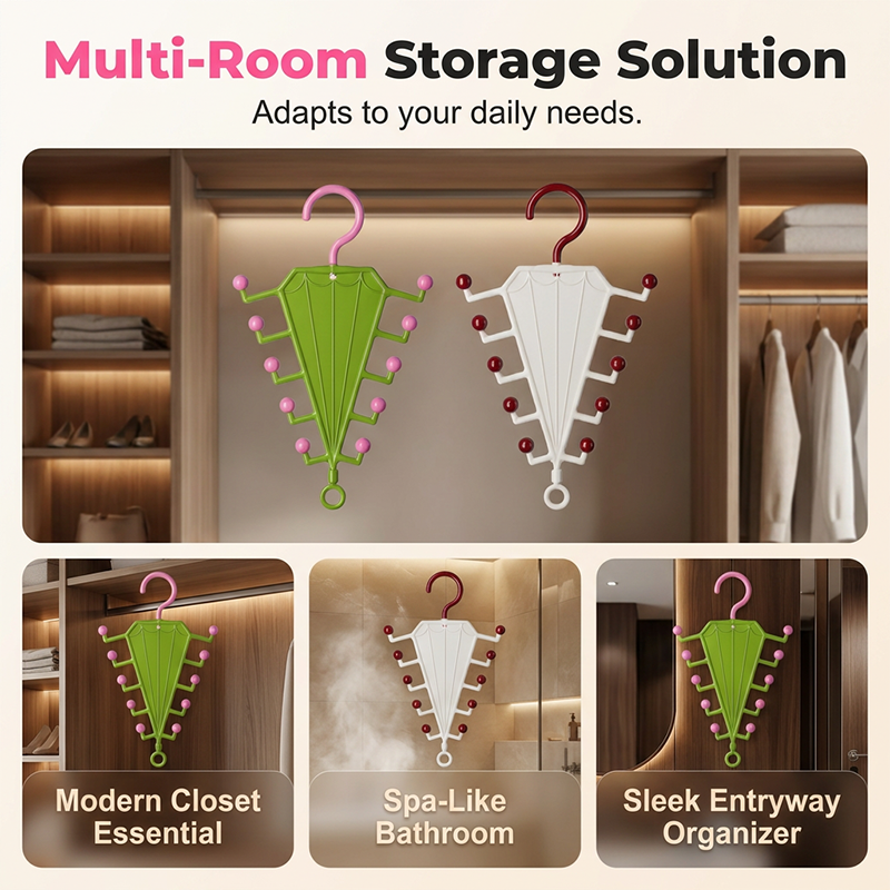 🥳Multi-Functional V-Shaped Double Sided Hanger Storage Rack (Offer)