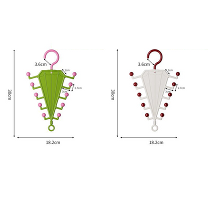 🥳Multi-Functional V-Shaped Double Sided Hanger Storage Rack (Offer)