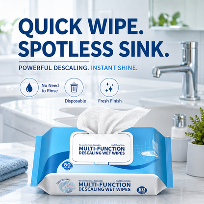Zolmeriq™ Multi-function Bathroom Descaling Cleaning Wipes